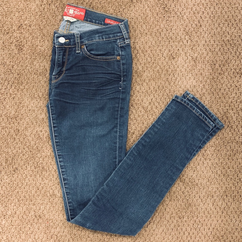 Lucky Brand Mid-Rise Stretch Skinny Jeans